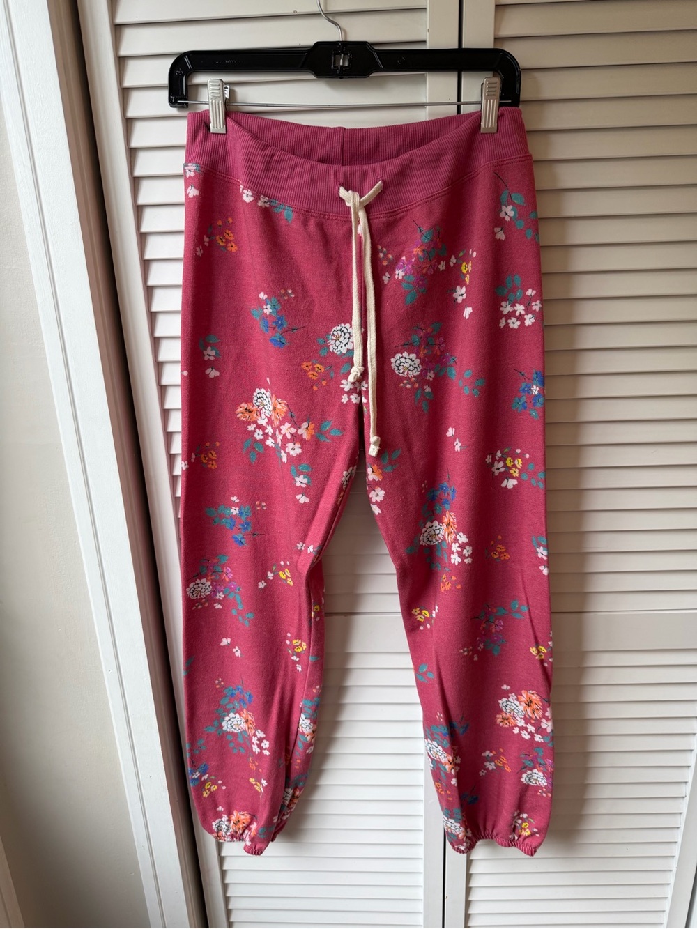 Sundry Clothing Floral Sweats NEW